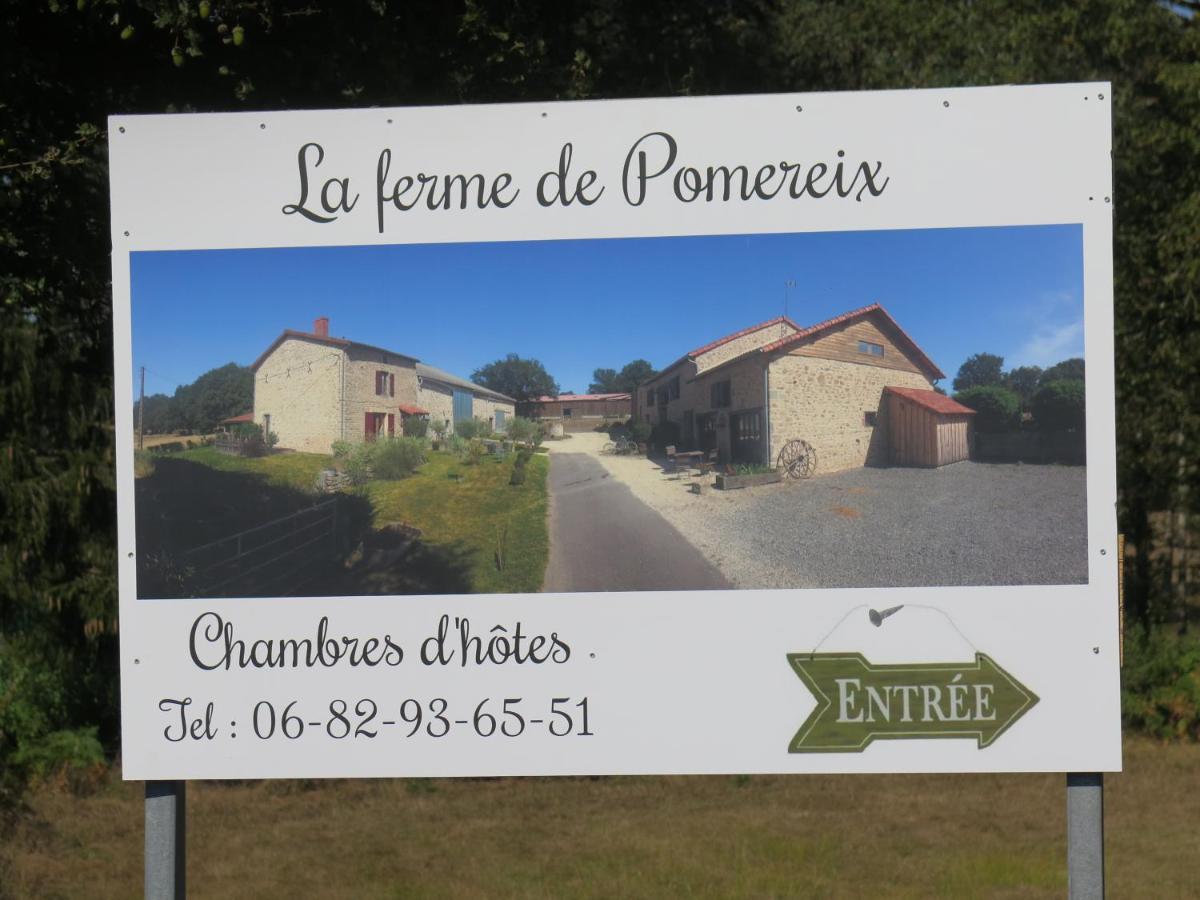 La Ferme De Pomereix Le Dorat Zewnętrze zdjęcie